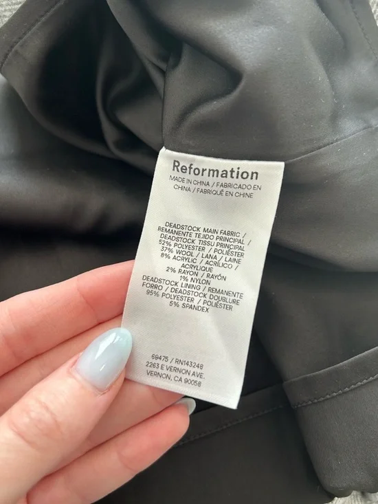 Reformation Rory Mid Rise Mini Skirt - Picture 7 of 7